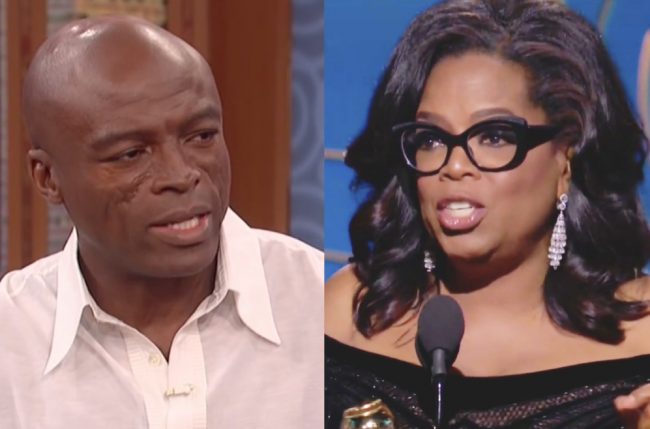 Seal Hits Oprah For Her Cozy Relationship With Weinstein Youre Part