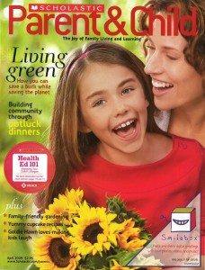 scholasticO.JPG Scholastic's <em>Parent and Child</em>, which features an ad on the cover in violation of ASME guidelines. Still, the title's ad sales are up 6% in the first half of 2009