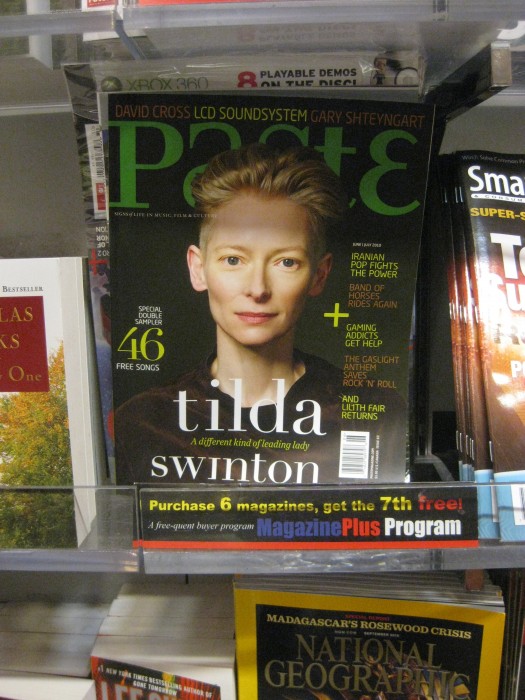 Tilda Swinton Conan O'Brien