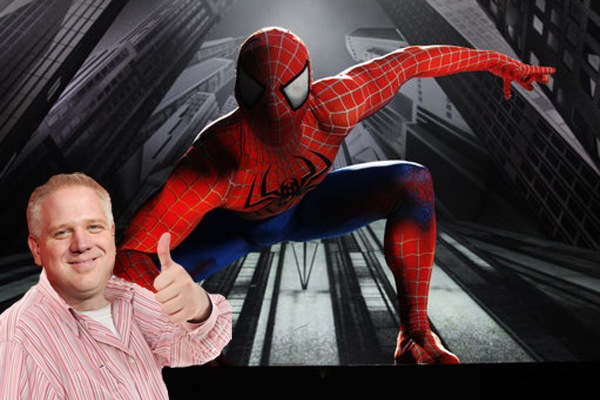 Glenn Beck Spider-Man | Beck Spiderman | Turn Off the Dark