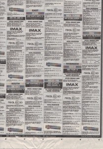 Movie listings