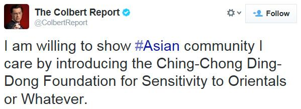 colbert tweet