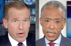 brian williams al sharpton msnbc