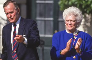 George & Barbara Bush (Shutterstock)