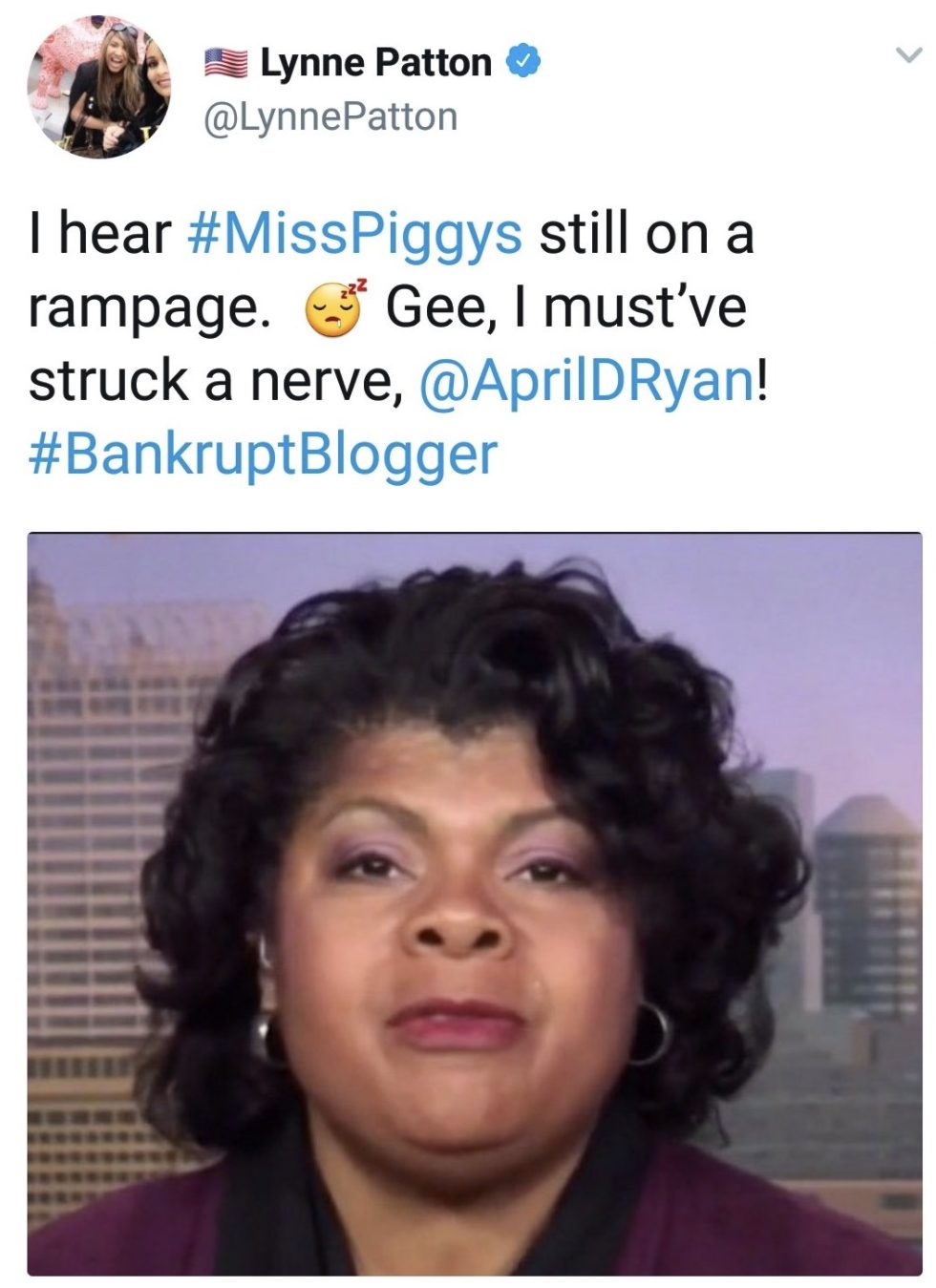 Trump HUD Official Deletes Tweet Calling April Ryan ‘Miss Piggy’(01)