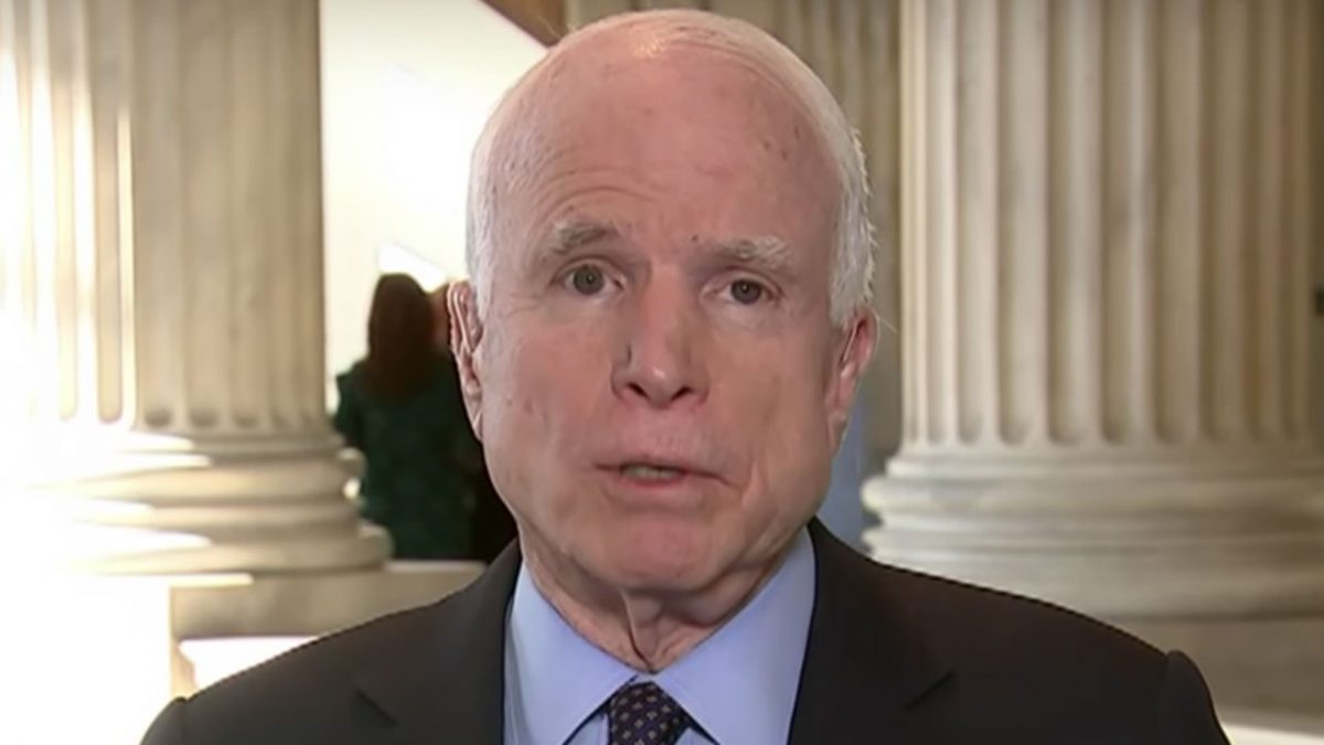 Sen John Mccain Has Died At Age 81