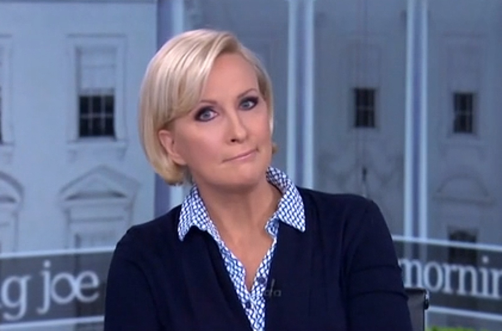 Spotted Mika Brzezinski Spends Flight Watching Fox News 8794