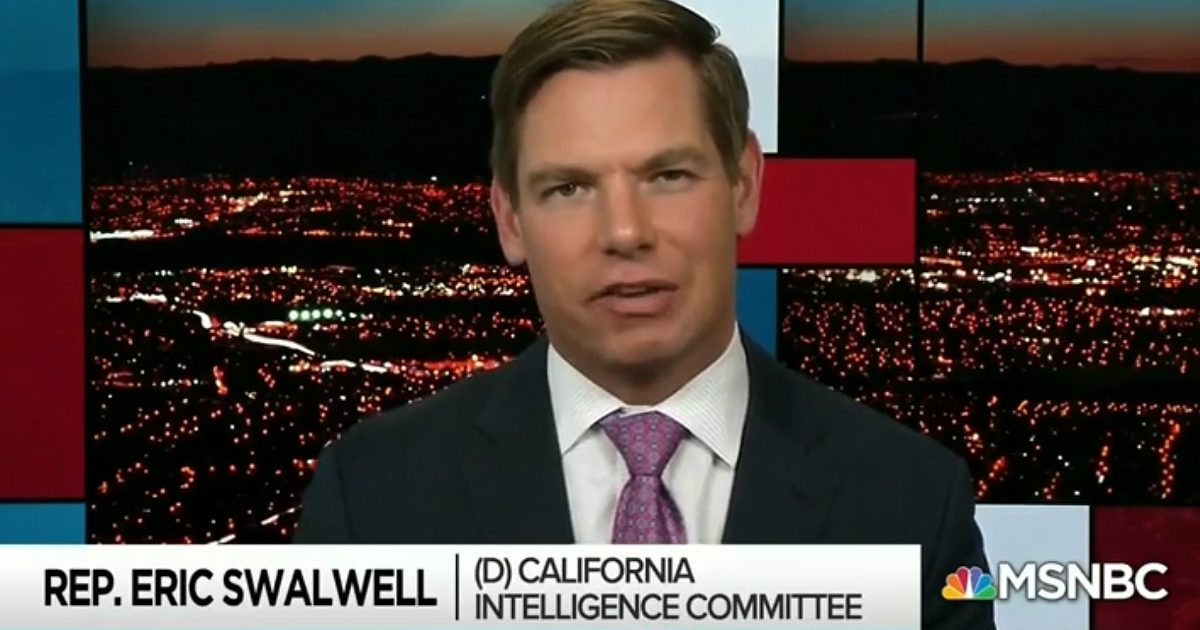 Eric Swalwell Warns Man Resistance is Futile Because Nukes