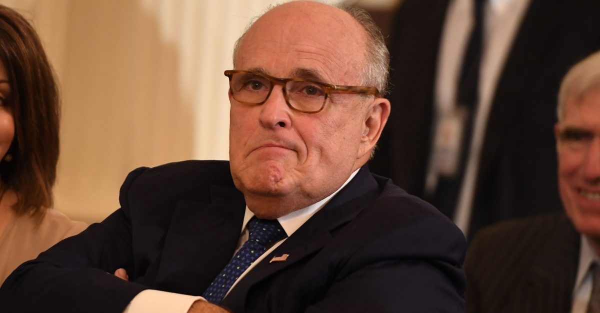 Rudy Giuliani Dares House Dems to Investigate Him