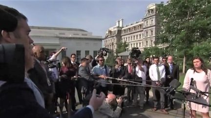 Reporters Grill Sarah Sanders on What the Hell She Was Talking About in CNN Interview