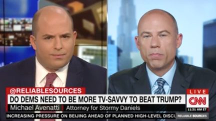Brian Stelter Defends Past Praise of Michael Avenatti
