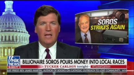 Tucker Carlson Attacks George Soros, Links Him to Murder Rate in Philly