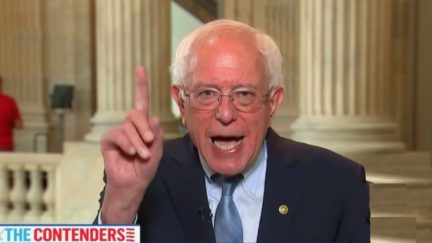 “Bernie Sanders Torches ‘Racist’ Trump Ahead of Kickoff Rally:” is locked Bernie Sanders Torches ‘Racist’ Trump Ahead of Kickoff Rally