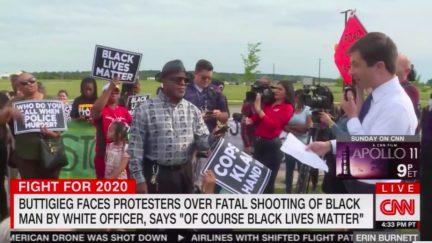 Angry Protestors Confront Pete Buttigieg Over Police Shooting
