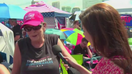 Trump Fan Tells MSNBC She Will Vote For Trump Because 'He Doesn't Lie'