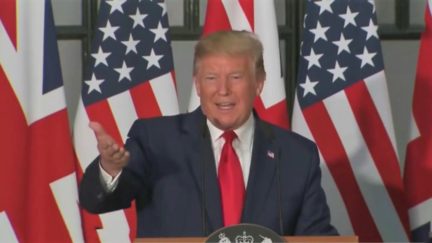 Trump Lies in Front of Entire World During International Press Conference