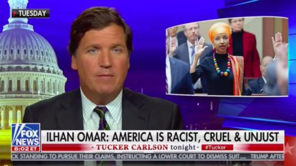 Tucker Carlson Claims Ilhan Omar 'Enraged' by America