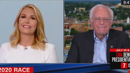 Brutal: CNN's Poppy Harlow Laughs as Bernie Sanders Can't Name a Single Thing He Admires About Elizabeth Warren
