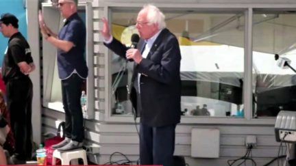 Bernie Sanders Scolds Crowd For Cheering David Koch's Death