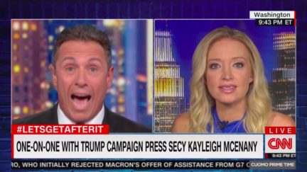 Chris Cuomo Clashes with Kayleigh McEnany Over Claim Trump Never Lies