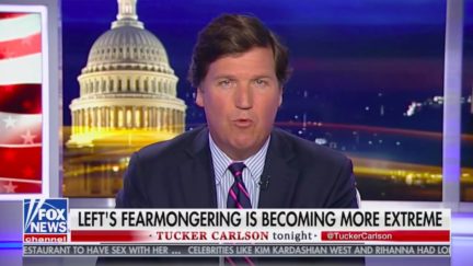 Tucker Carlson Rails Against the Left, Warns 