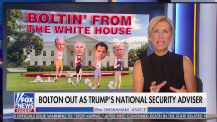 Laura Ingraham Dismisses John Bolton's Departure from WH
