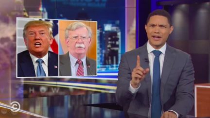Trevor Noah Mocks Trump as 'Messy Bitch' for Bungled Firing of John Bolton