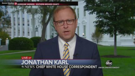 Trump Lashes Out at ABC News Reporter Jonathan Karl for Fact-Checking Inaccurate Dorian Warning for Alabama