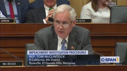 Tom McClintock Dares The House Judiciary Committee to Just Vote on Impeachment