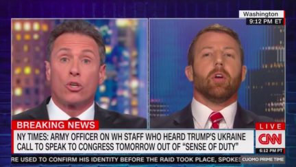 Chris Cuomo Slaps Down GOP Rep. Wayne Mullin Over Impeachment Spin