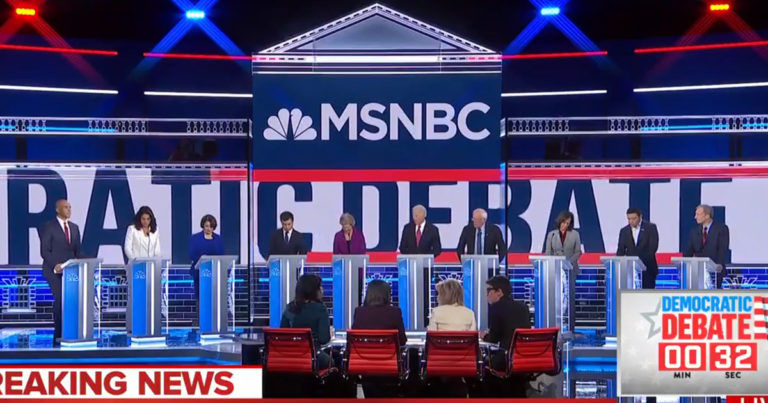 Winners and Losers of the MSNBC/Washington Post Democratic Debate