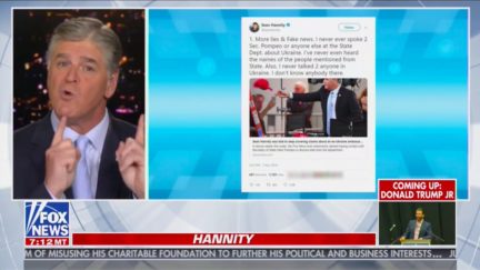 Sean Hannity Rages Against Press Coverage About Himself