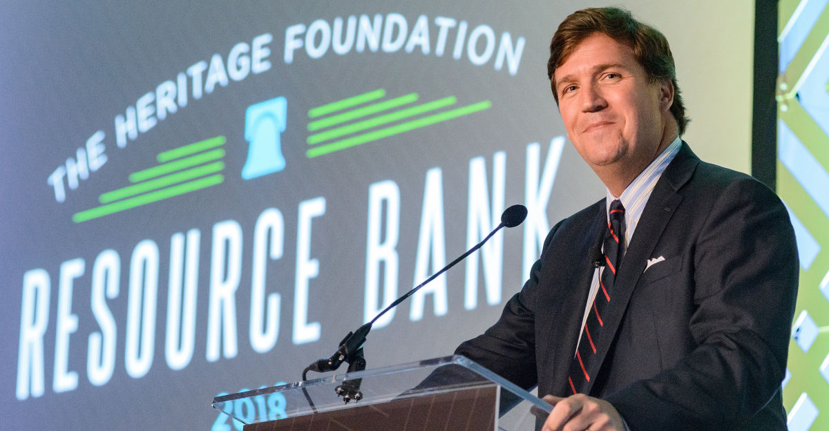 Tucker Carlson Bashes Heritage Foundation, Heritage Fights Back