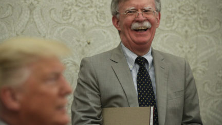 President Donald Trump, National Security Adviser John Bolton