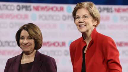 Elizabeth Warren, Amy Klobuchar