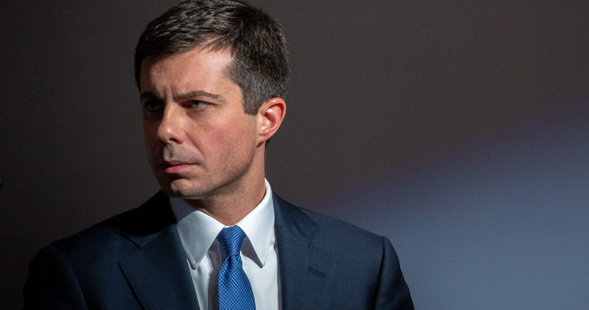 South Bend, Indiana mayor and Democratic presidential candidate, Pete Buttigieg.