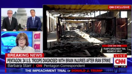 CNN Reports on Iran Strike Injuries