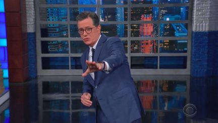 Stephen Colbert Mocks Trump's Secret Intel on Iran Bombing
