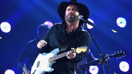 garth brooks at The 51st Annual CMA Awards - Show