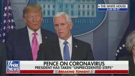 Mike Pence Addresses Coronavirus Response at Press Conference