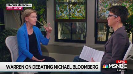 Elizabeth Warren Takes Credit for Taking Out Mike Bloomberg