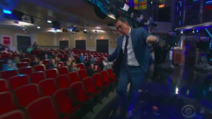 Stephen Colbert Embraces the Surreal on Late Night in Coronavirus Era