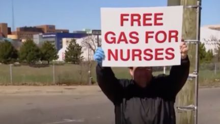 free gas for nurses