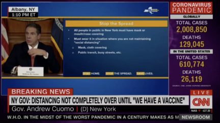 gov cuomo issues order requiring new yorkers to wear masks