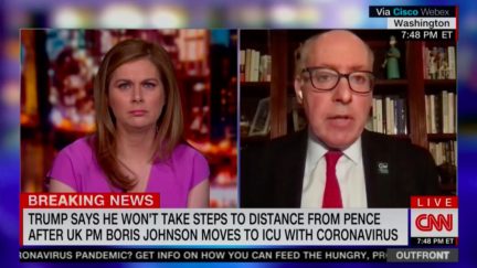 CNN Medical Expert Jonathan Reiner Warns Trump, Pence Should Avoid Joint Appearances