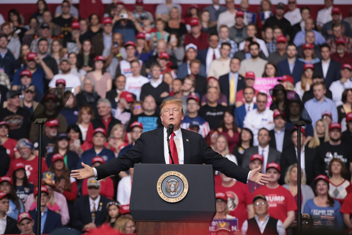 Trump campaign rally
