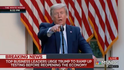 Trump Claims Ignorance on How His Signature Got Added to Stimulus Checks