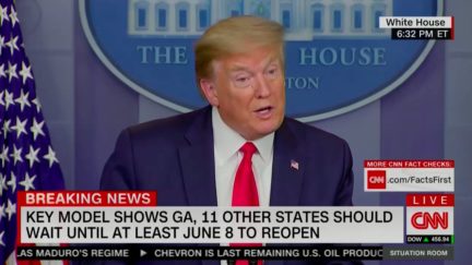 Trump Disagrees With GA Gov Brian Kemp's Plan to Reopen Barbershops