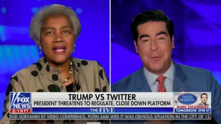 Donna Brazile Goes Off on Jesse Watters for 'Whining' About Twitter Fact-checking Trump