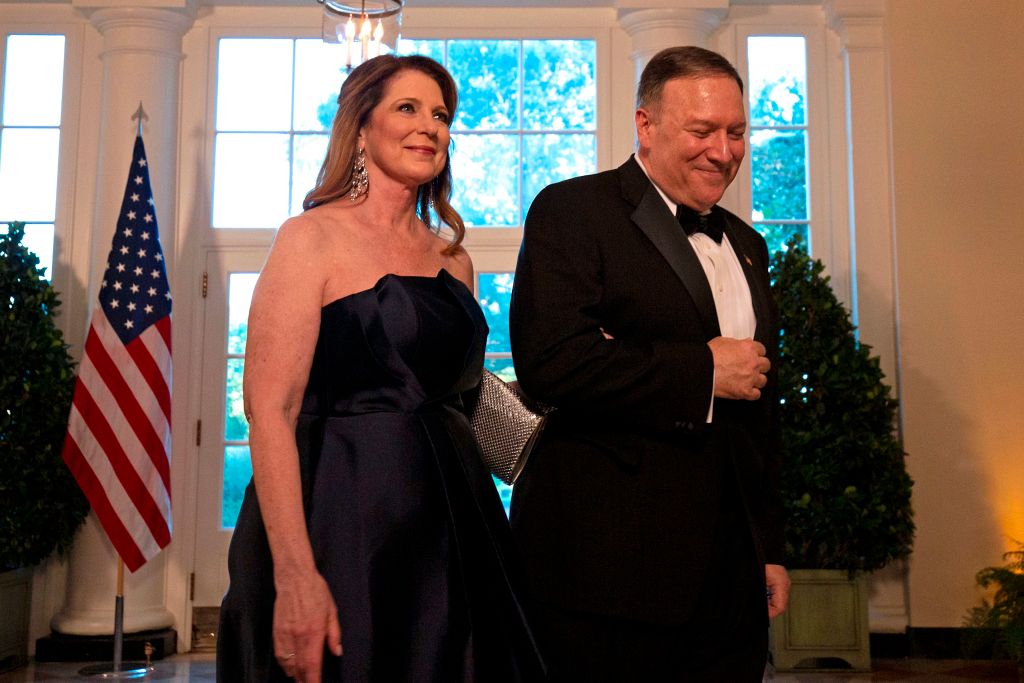 Secretary of State Mike Pompeo and wife, Susan Pompeo